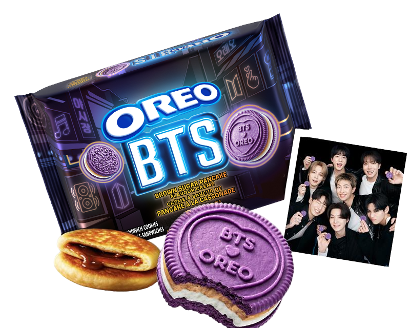 Limited edition OREO & BTS package